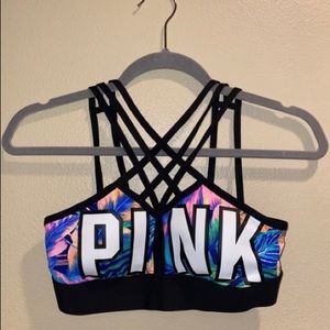 Victoria Secret PINK sports bra/swim top